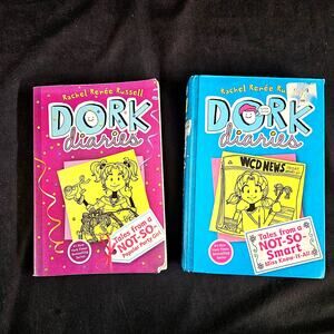 Rachel Renee Russell Dork Diaries Books 2 and 5 Series